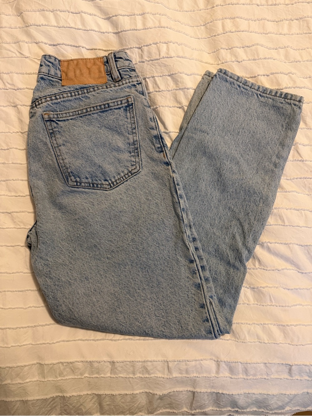 Light Blue  Zara Jeans - Classic Straight Fit